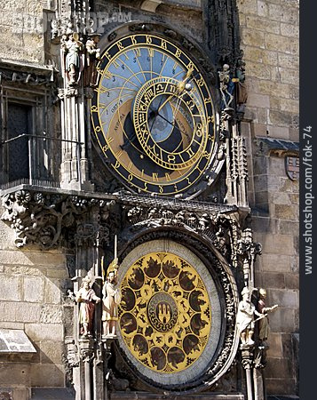 
                Uhr, Prag, Astronomische Uhr                   
