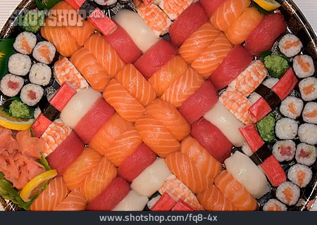 
                Sushi, Shushiplatte                   