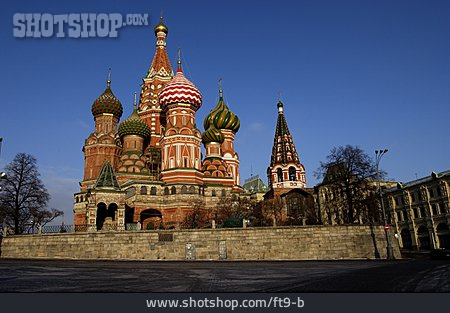 
                Kathedrale, Russland, Roter Platz, Basilius                   