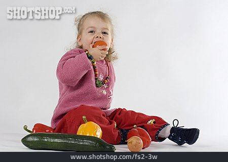 
                Kind, Ernährung, Gemüse                   