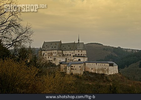 
                Burg, Festung, Luxemburg, Vianden                   