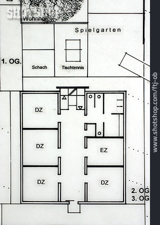 
                Gebäude, Bauplan, Technische Zeichnung                   
