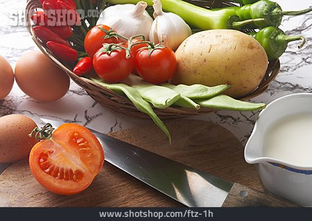 
                Gesunde Ernährung, Gemüse, Rohkost                   