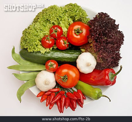
                Gesunde Ernährung, Salat, Rohkost                   