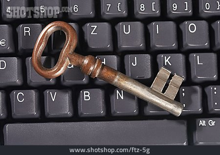 
                Erfolg & Leistung, Tastatur, Schlüssel                   