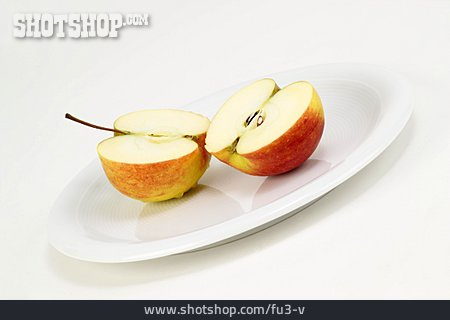 
                Apfel, Hälfte                   
