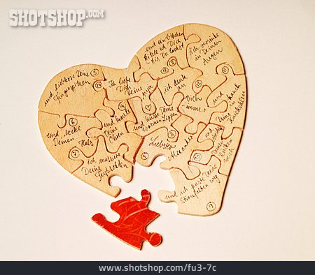 
                Liebe, Herz, Puzzle                   