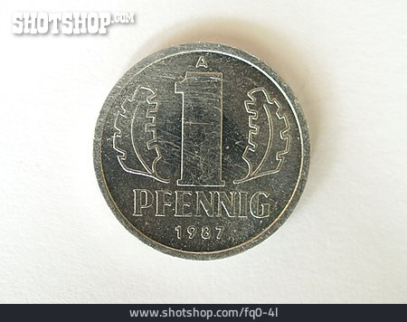 
                Münze, Ddr, Pfennig                   