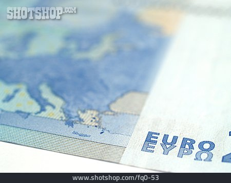 
                Detailaufnahme, Euro, Geldschein                   