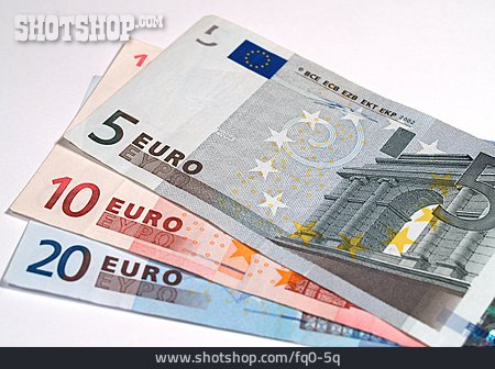 
                Euro, Geldscheine, Geldfächer                   