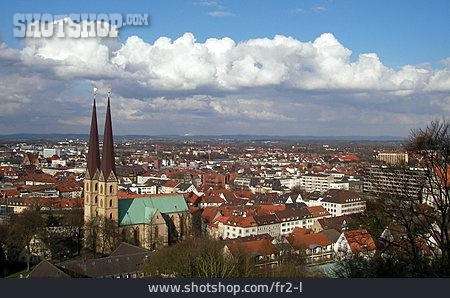 
                Kirche, Panorama, Bielefeld                   