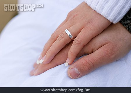 
                Paar, Hand, Ring                   