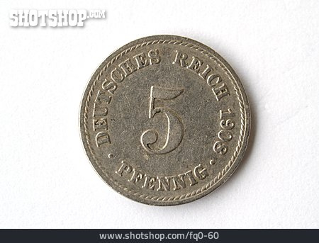 
                Münze, Deutsches Reich                   