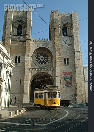 
                Lissabon, Portugal, Straßenbahn                   