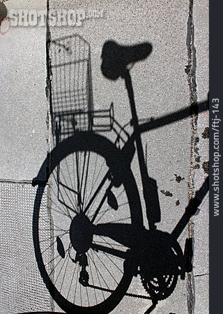 
                Fahrrad, Schatten                   