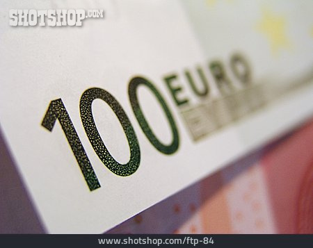 
                Euro, Geldschein, Hundert                   