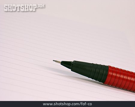 
                Bleistift, Papier                   