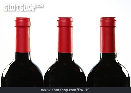 
                Weinflasche, Rotwein, Flaschenhals                   