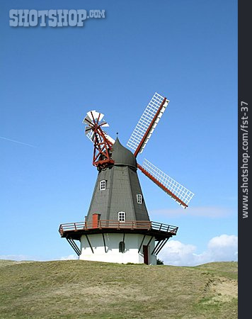 
                Nordsee, Windmühle                   