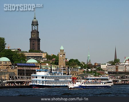 
                Hafen, Hamburg, Landungsbrücken                   
