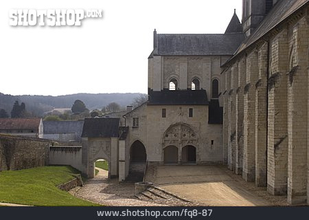 
                Frankreich, Abtei, Fontevrault                   