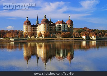 
                Schloss, Sachsen, Moritzburg                   