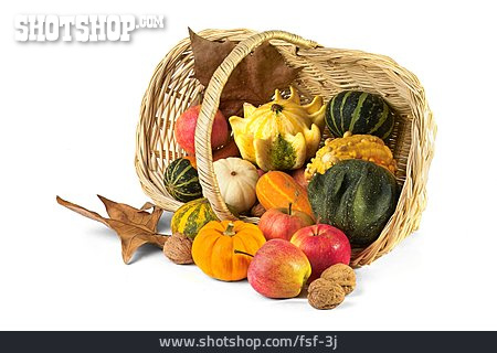 
                Gemüse, Korb, Herbstlich                   