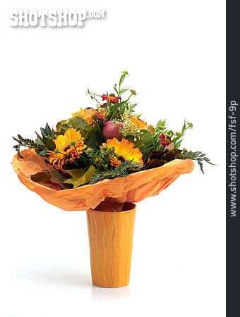 
                Blumenstrauß, Vase                   