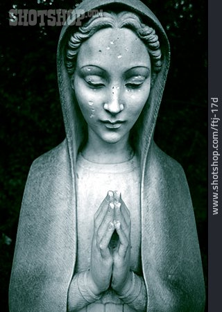 
                Engel, Statue, Beten                   