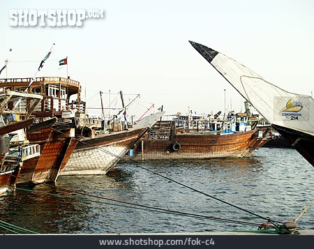 
                Boot, Hafen, Dubai                   