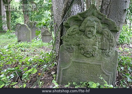 
                Friedhof, Engel, Grabstein                   