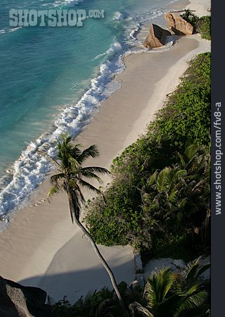 
                Strand, Bucht, Seychellen                   