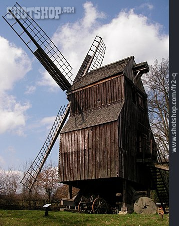 
                Mühle, Windmühle, Bockwindmühle                   