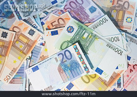 
                Euro, Bargeld, Banknote                   