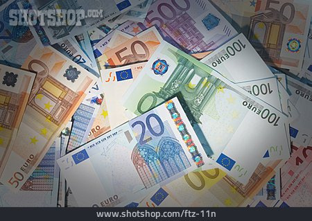 
                Euro, Bargeld, Banknote                   