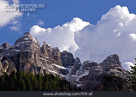 
                Gebirge, Dolomiten, Cristallogruppe                   