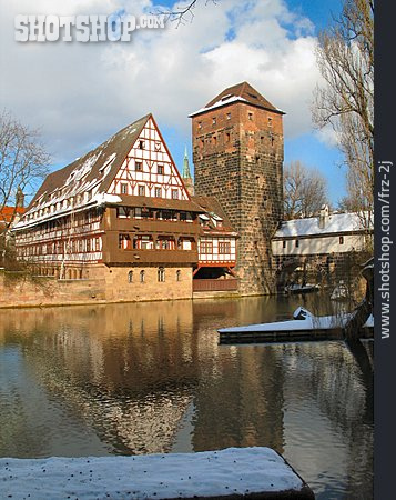 
                Nürnberg, Kaiserburg, Henkerbrücke                   