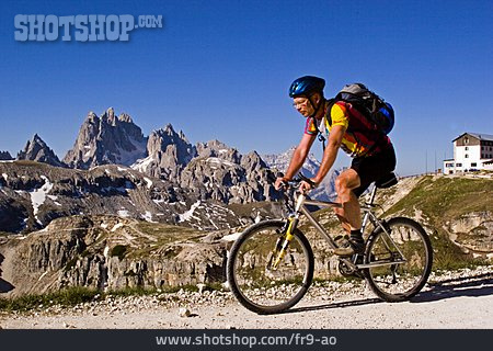 
                Radfahrer, Dolomiten                   