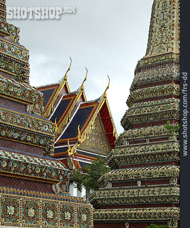 
                Tempel, Buddhismus, Bangkok, Wat Pho                   