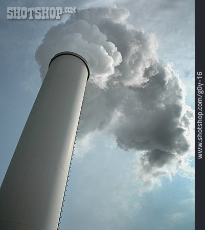 
                Schornstein, Rauch, Luftverschmutzung                   