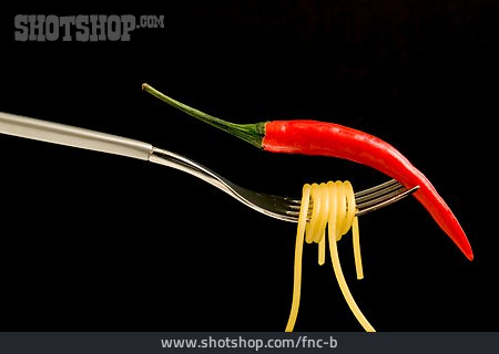
                Chili, Gabel, Spaghetti                   