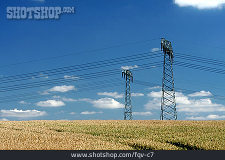 
                Energie, Strom, Strommast                   