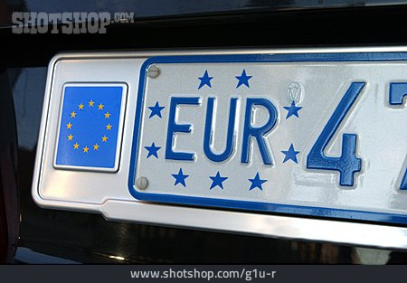 
                Europa, Autokennzeichen                   