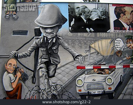 
                Ddr, Mauerfall, East Side Gallery, Checkpoint Charlie                   