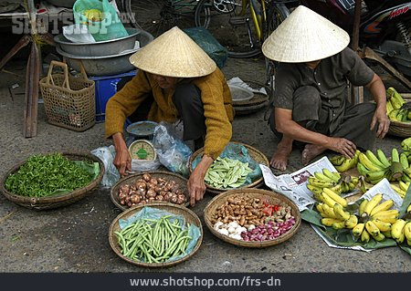 
                Markt, Vietnam, Verkäufer                   
