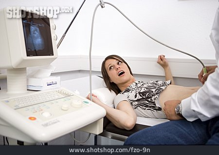 
                Examination, Amazement, Patient, Ultrasound                   