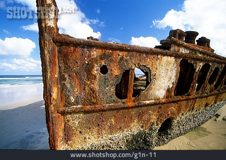 
                Schiffswrack, Fraser Island, Maheno Wreck                   