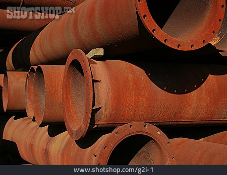 
                Industrie, Rost, Rohr                   