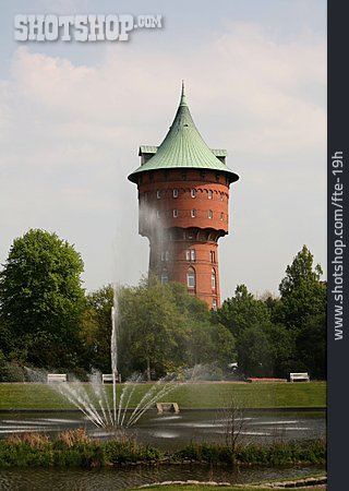 
                Parkanlage, Wasserturm, Cuxhaven                   