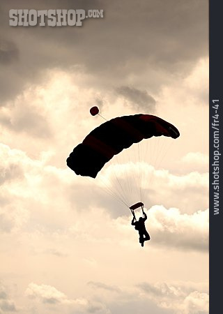
                Paraglider, Silhouette, Paragliding                   